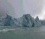 Frente del glaciar